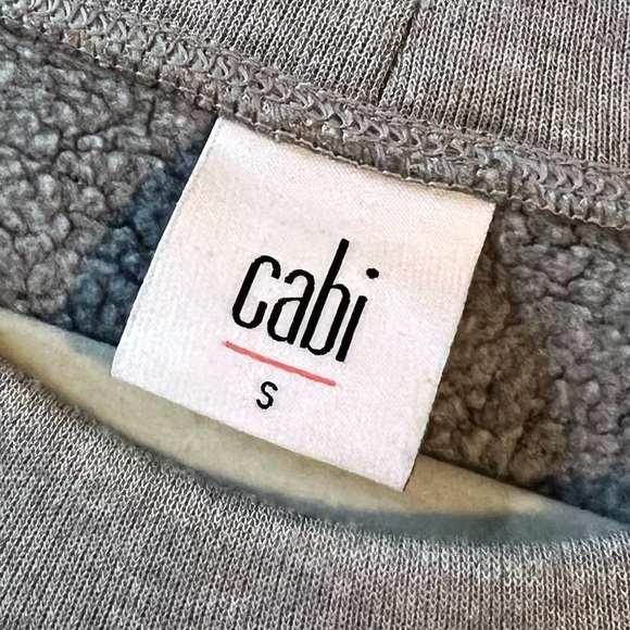 Cabi Sweatshirt Tunic Dress in drop waist tier hem Gray - Picture 3 of 4